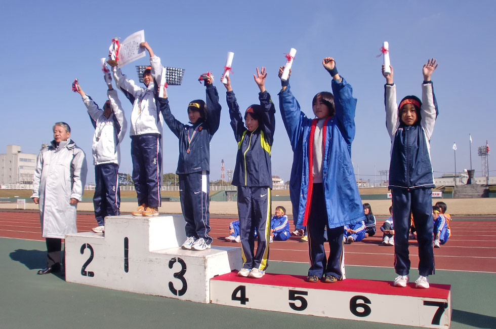 5年女子表彰。工藤さんが5連覇達成！