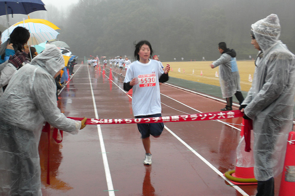 5年女子は木村さんが独走で3連覇。