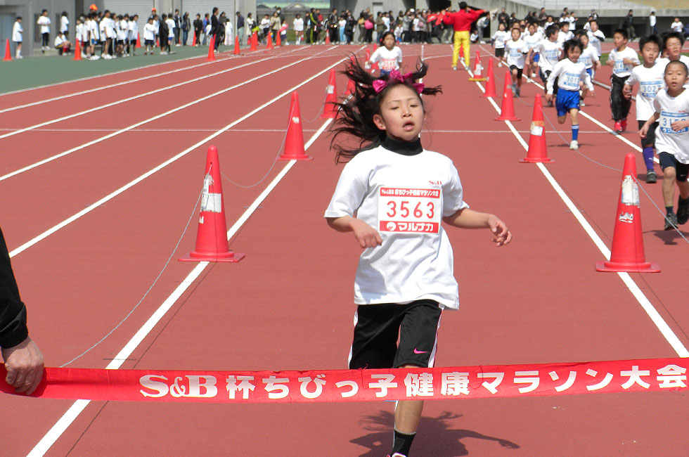 3年女子は山野さんが返り咲きⅤ