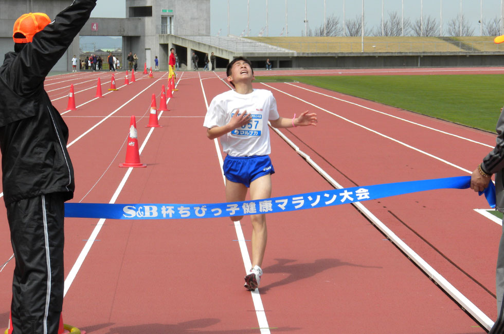 6年男子は砂古くんが独走で6連覇達成！おめでとう！