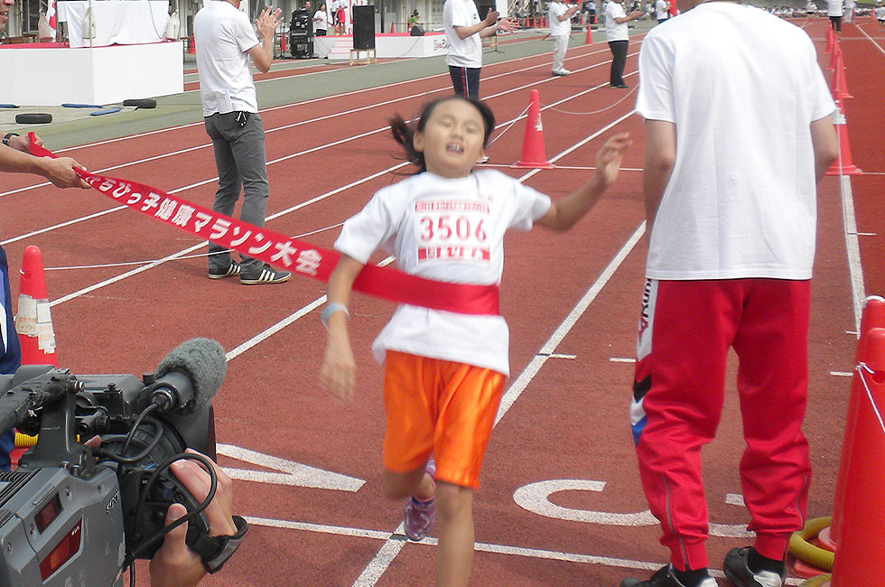 3年女子は長島さんが2連覇を達成。