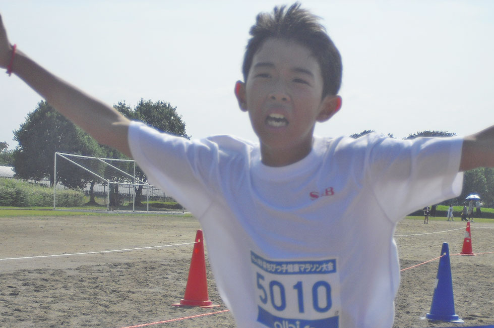 5年男子は二村くんが11分15秒で3連覇。