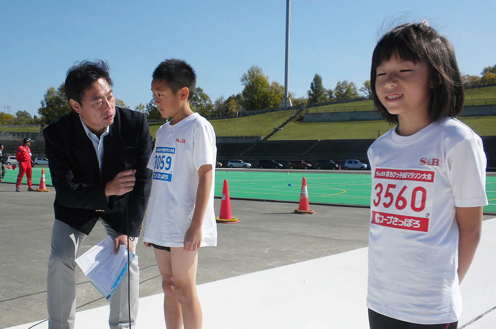 3年男子は澤村くんが3連覇達成、女子は山﨑さんが優勝。