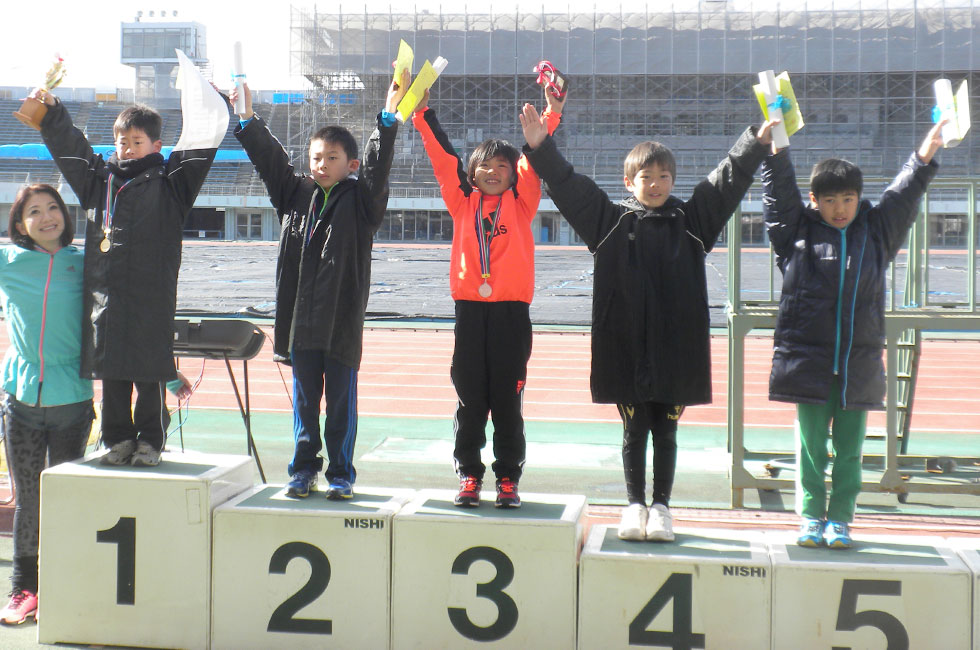2年男子は岡本くんが優勝。