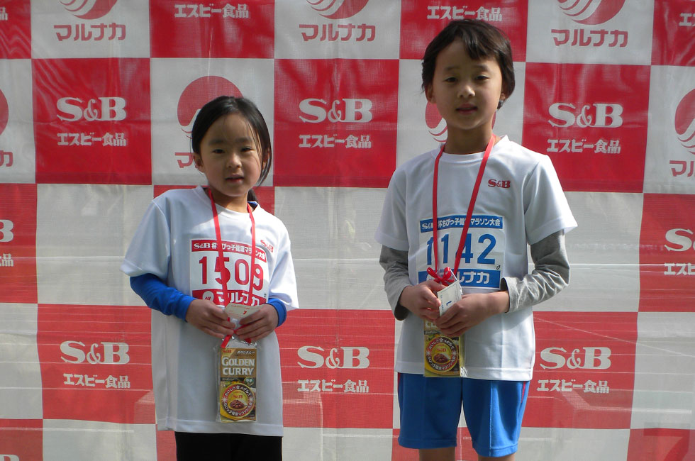 1年男子は地下くん、女子は挽田さんが優勝。