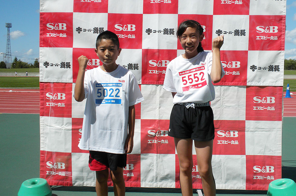 5年男子は渡部くんが初優勝。女子は及能さんが3連覇を達成。