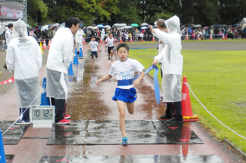 2年男子は関口くんが好タイムで連覇。
