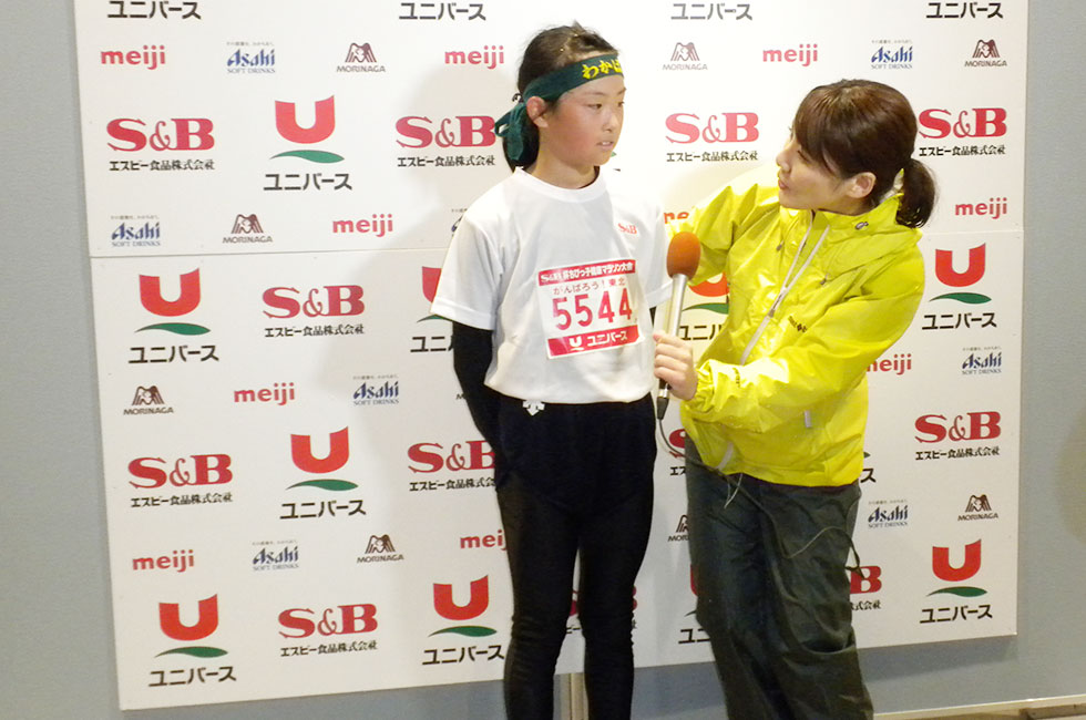 5年女子は乙部さんが初の栄冠。