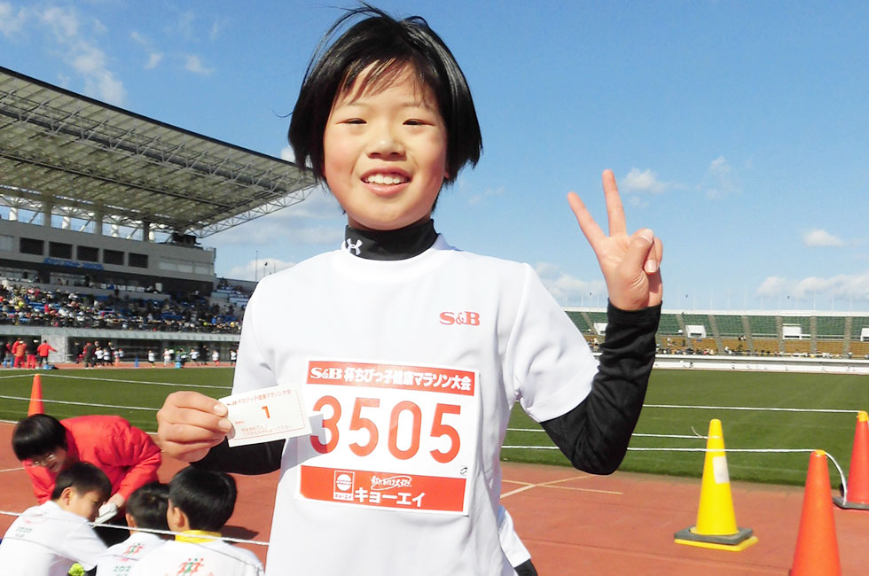 3年女子は安部さんが徳島大会新記録で3連覇達成。