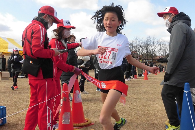5年女子は河村さんが愛知大会歴代5位の記録で見事に優勝。