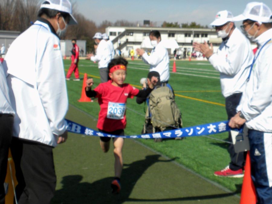 2年男子優勝の工藤くん！