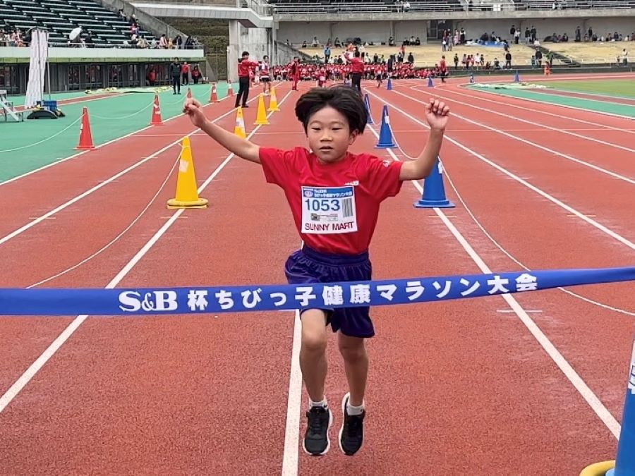 今大会最初にゴールした1年生の田邉くん！