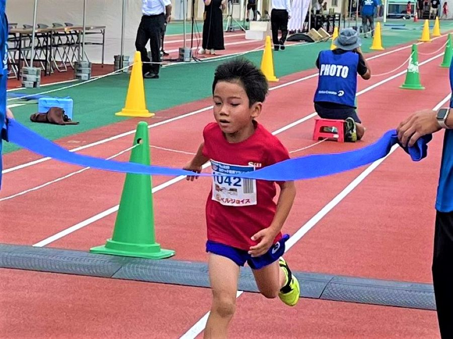 1年男子は向屋敷くんが優勝！