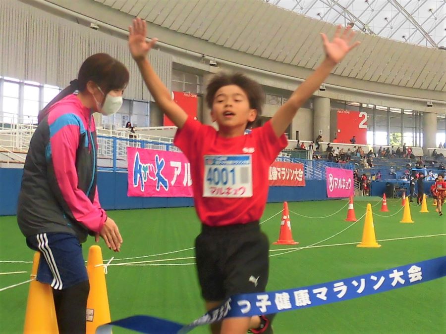 4年男子は藤田くんが優勝！