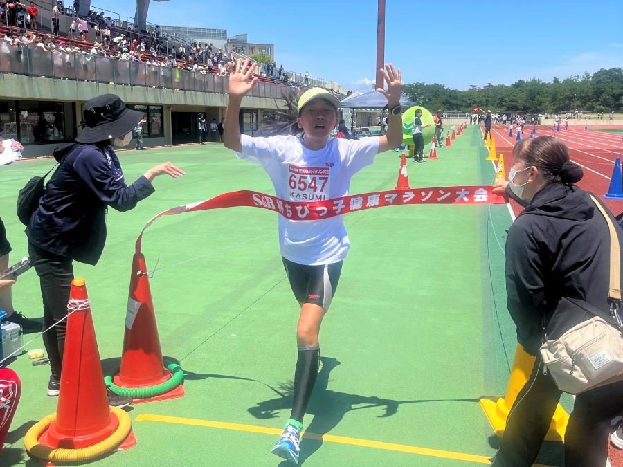 6年女子 森田さん、念願の優勝！