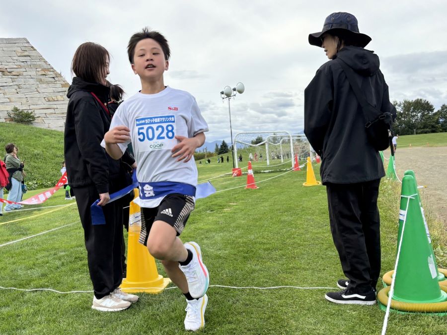 5年男子は工藤くんが優勝。