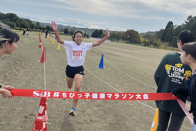 5年女子は中川さんが2連覇。