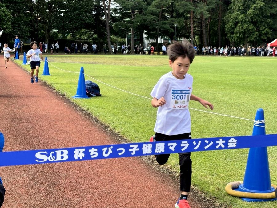 3年生男子は松森くんが好記録で優勝。