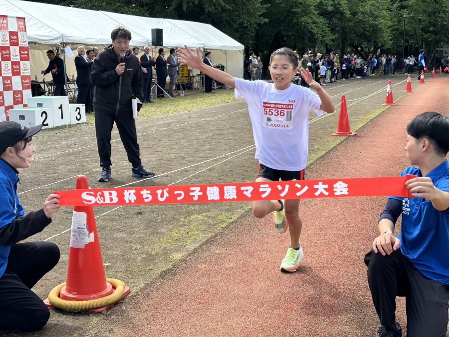 5年生女子は羽鳥さんが2度目の優勝。