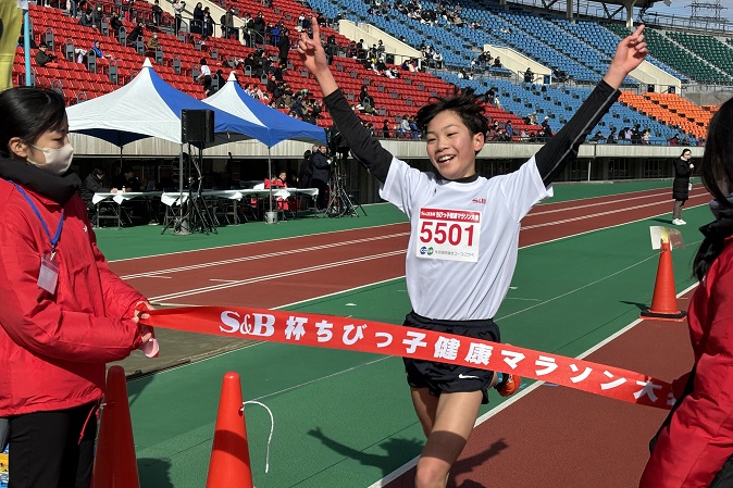 5年女子は隈部さんが2連覇。