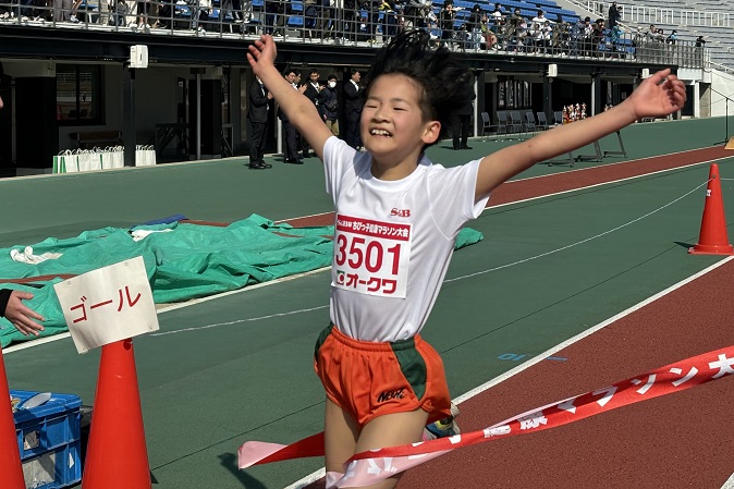 3年女子は青木さんが3連覇。