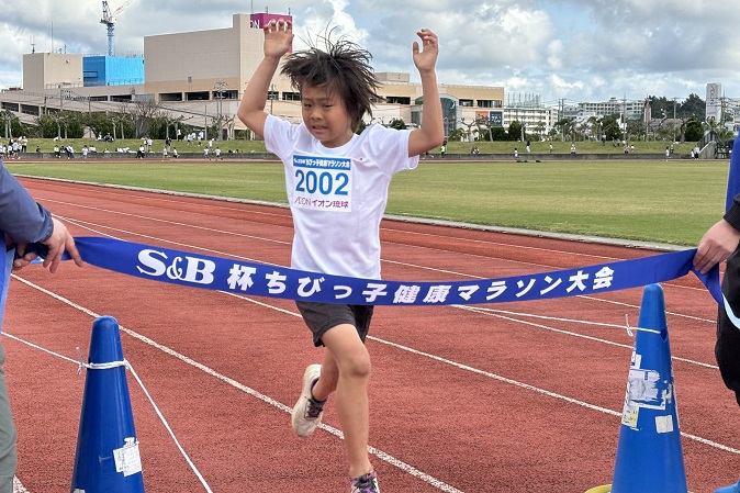 2年男子は安喜くんが優勝。