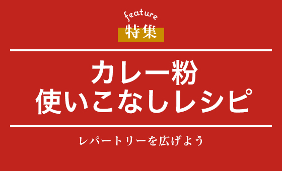 カレー粉使いこなしレシピ