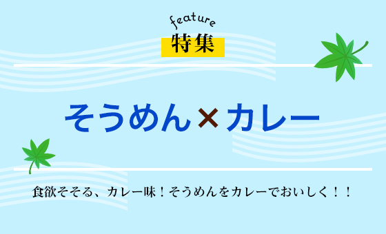 そうめん×カレー