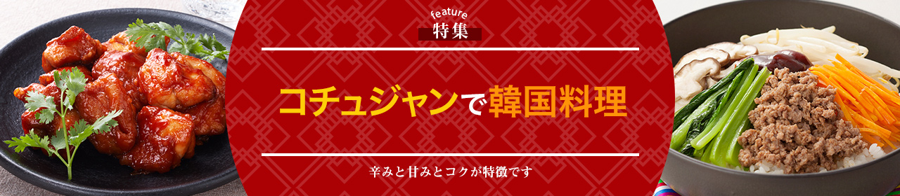 コチュジャンで韓国料理