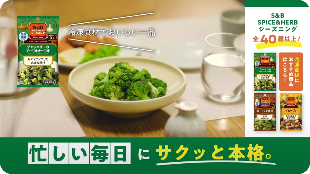 冷凍野菜でおいしい一品ブロッコリーのアーリオオーリオ