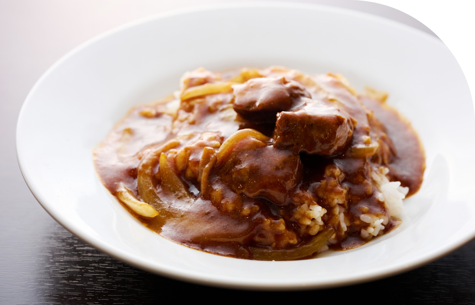 牛バラ肉カレーご飯