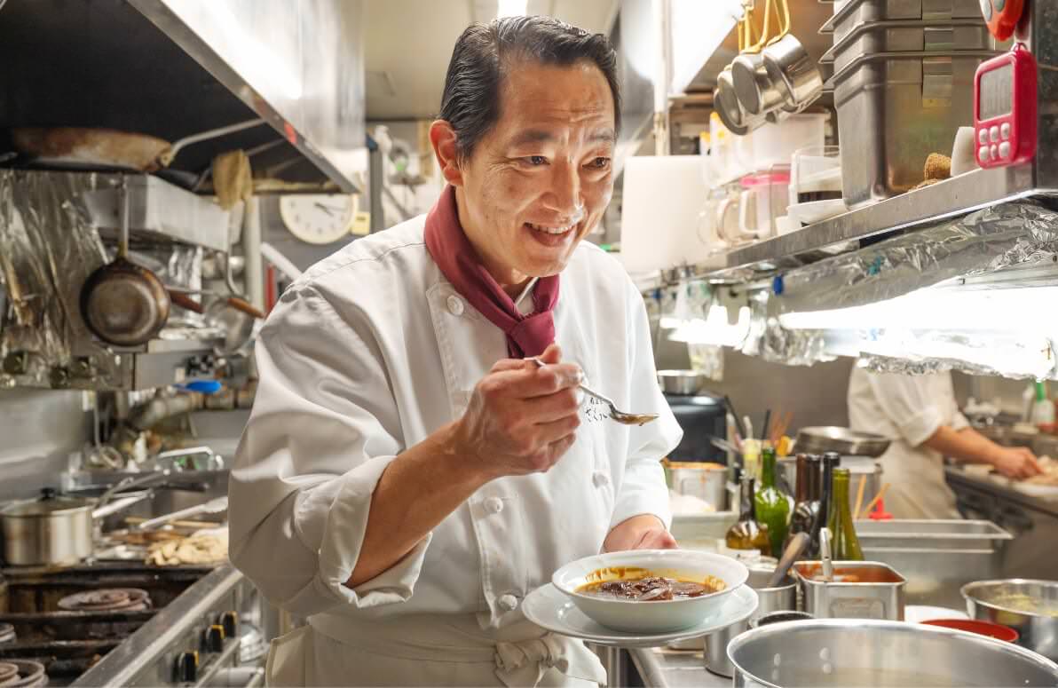 料理長 / 長谷山光則 さん