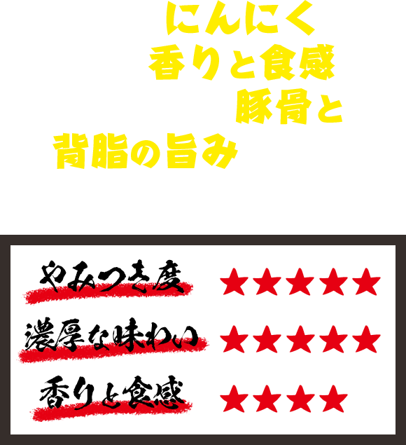 きざみにんにくの力強い香りと食感、コクのある豚骨と背脂の旨みを楽しむ新感覚調味料